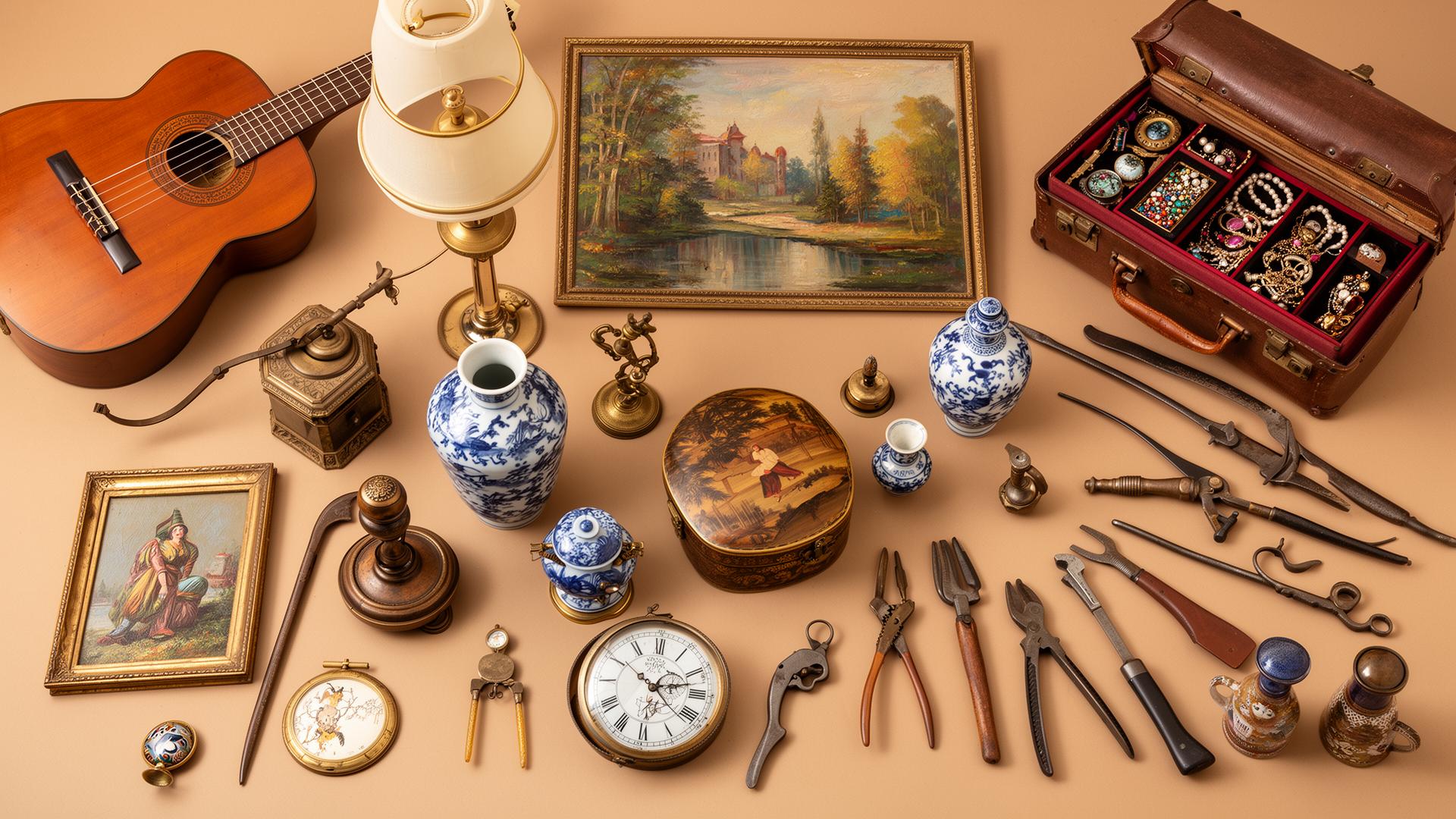 Marketplace items collage